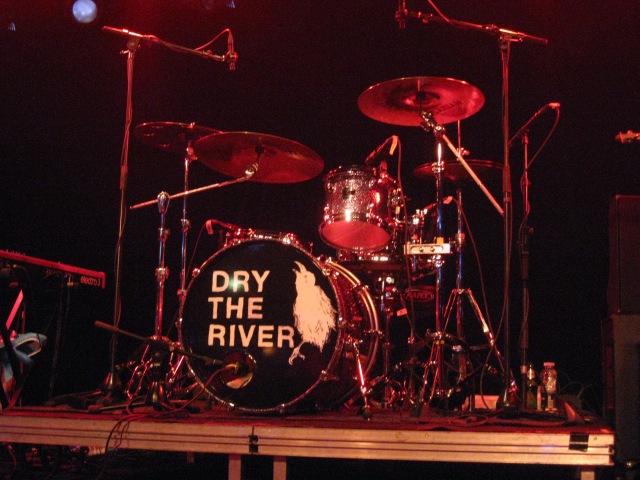 Jon's drums set is a beauty